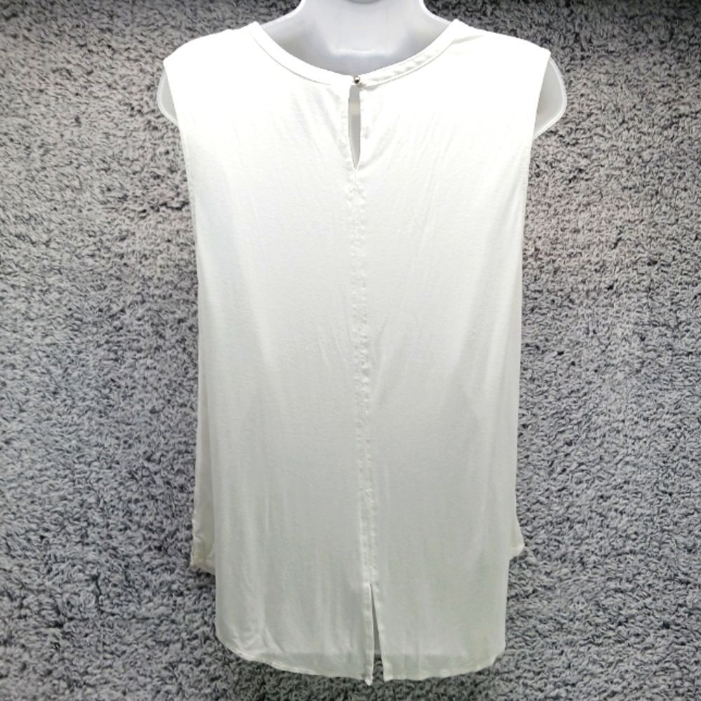 Grace Elements Embroidered Sleeveless Blouse/ Tun… - image 4